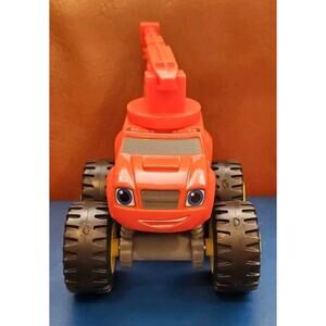 2014 3 In Blaze And The Monster Machine Construction Blaze Diecast Metal Plastic